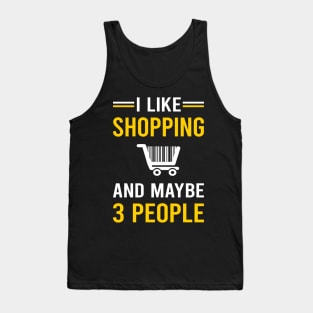 3 People Shopping Shopper Tank Top